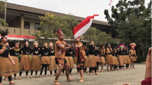 Kemeriahan Peringatan HUT RI ke-75 online oleh SMAN 2 Kota Tangerang